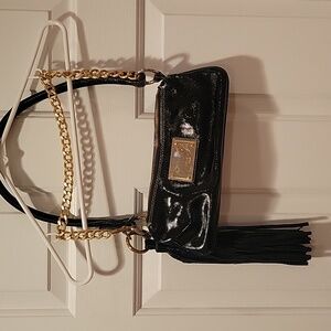 Vintage Guia’s Black Patent Leather Shoulderbag Italy